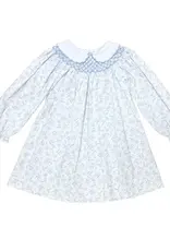Zuccini Billie Bishop Dress, Blue Blossom