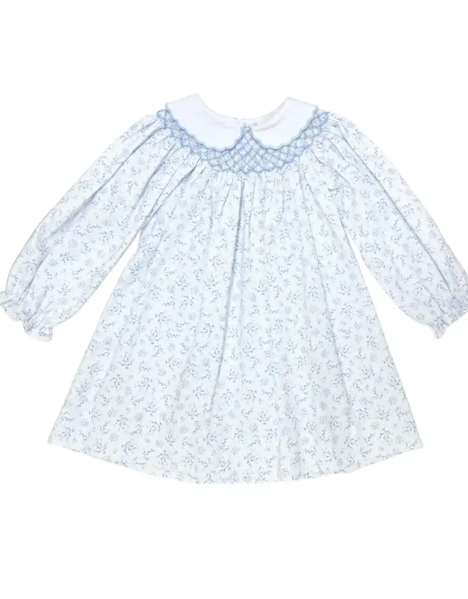 Zuccini Billie Bishop Dress, Blue Blossom