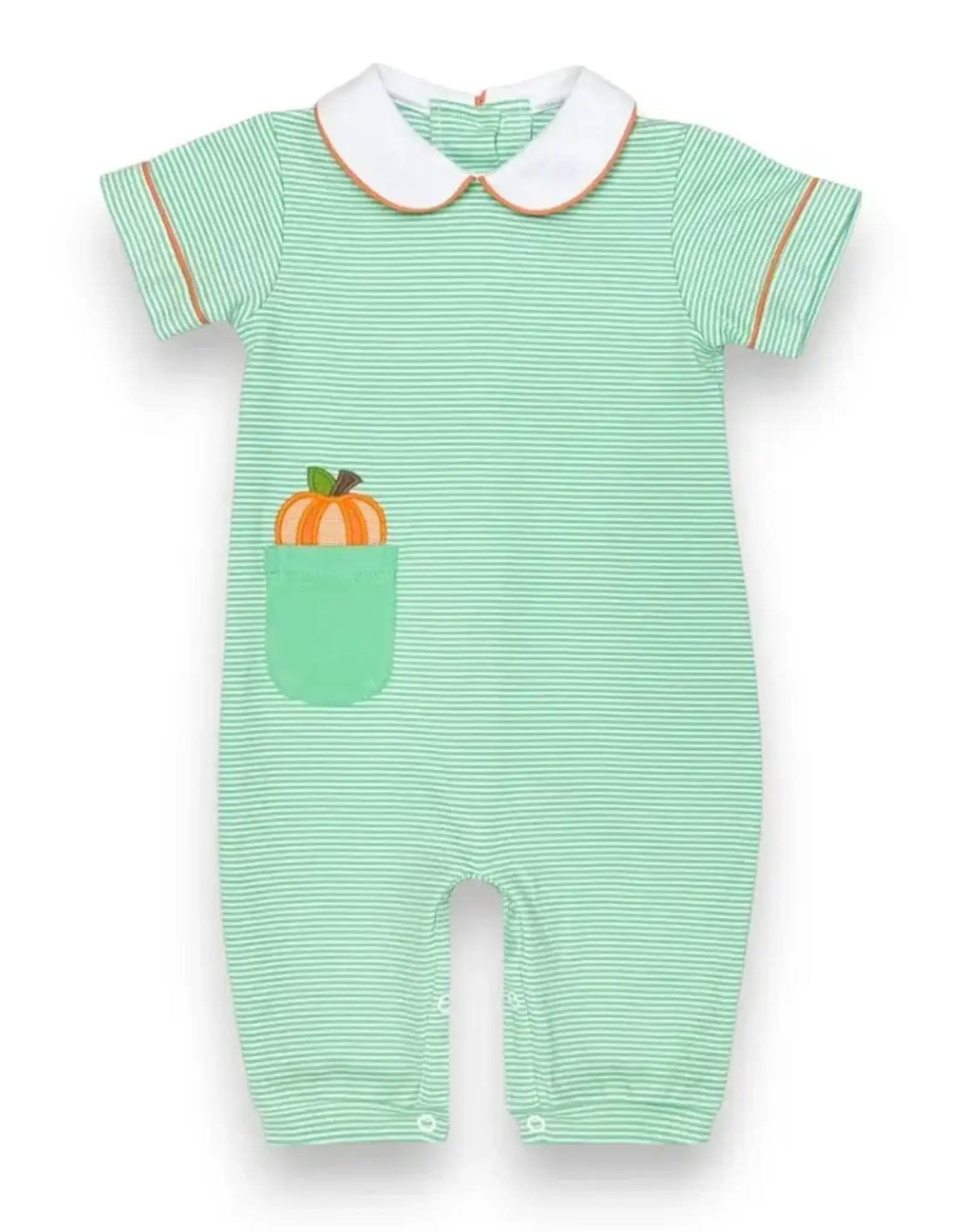 Zuccini Oliver Bubble, Pumpkin Covington Green Knit