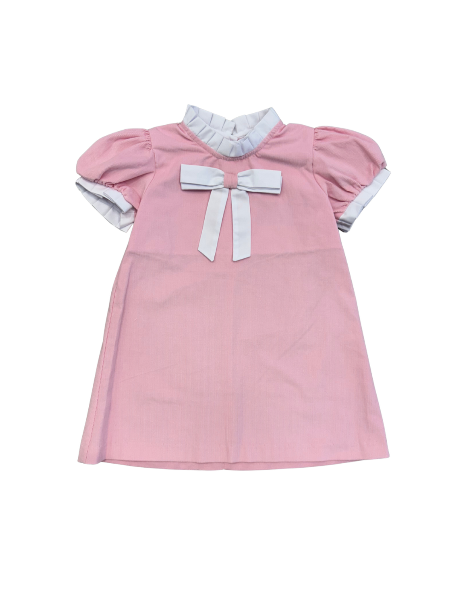 Zuccini Tracie Dress Pink Corduroy