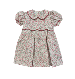 Zuccini Hailey Dress, Tiny Roses Garden Print
