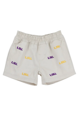 The Beaufort Bonnet Company Critter Sheffield Shorts, Saratoga Stone LSU