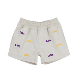 The Beaufort Bonnet Company Critter Sheffield Shorts, Saratoga Stone LSU