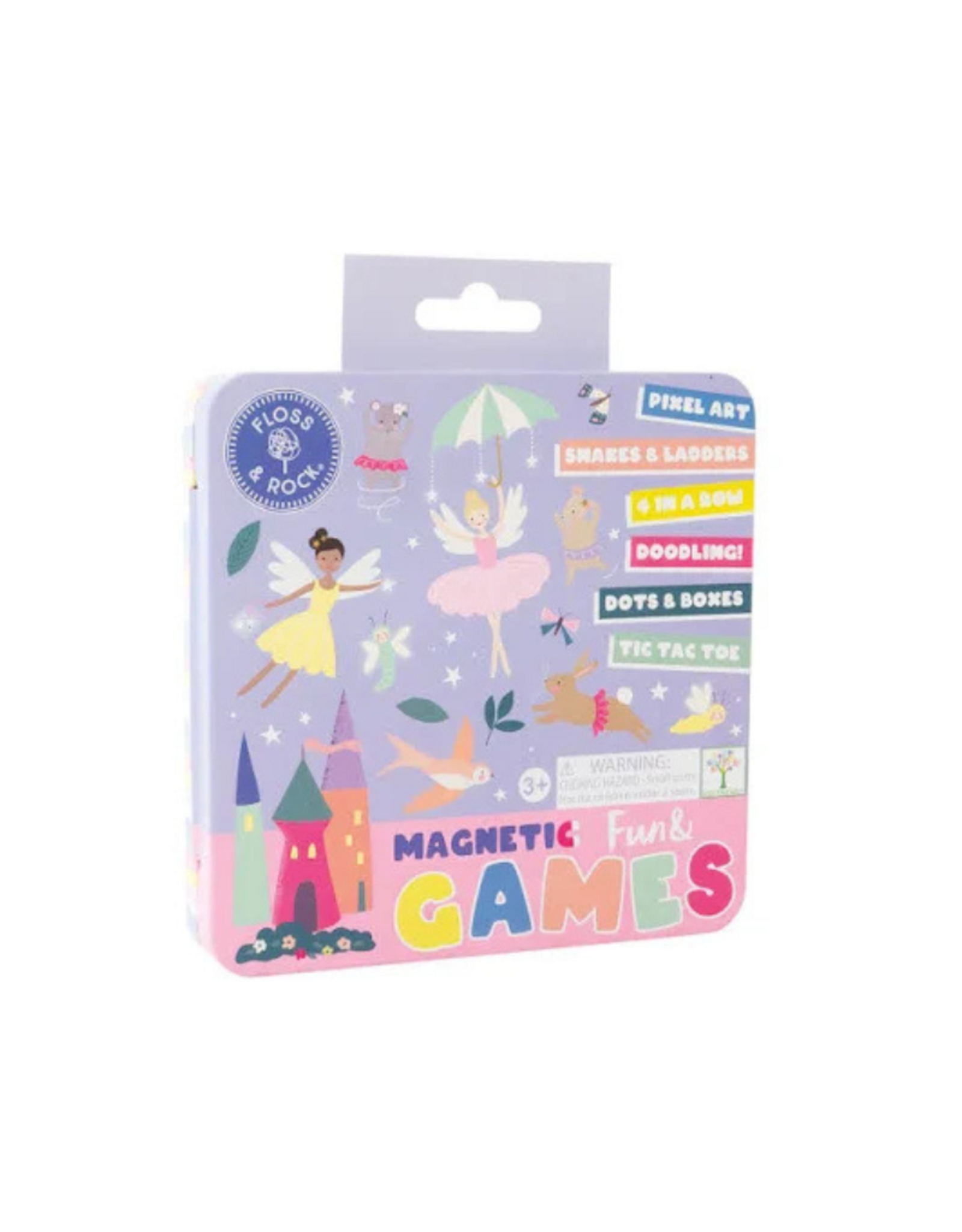 Floss & Rock Magnetic Fun Games Tin Enchanted