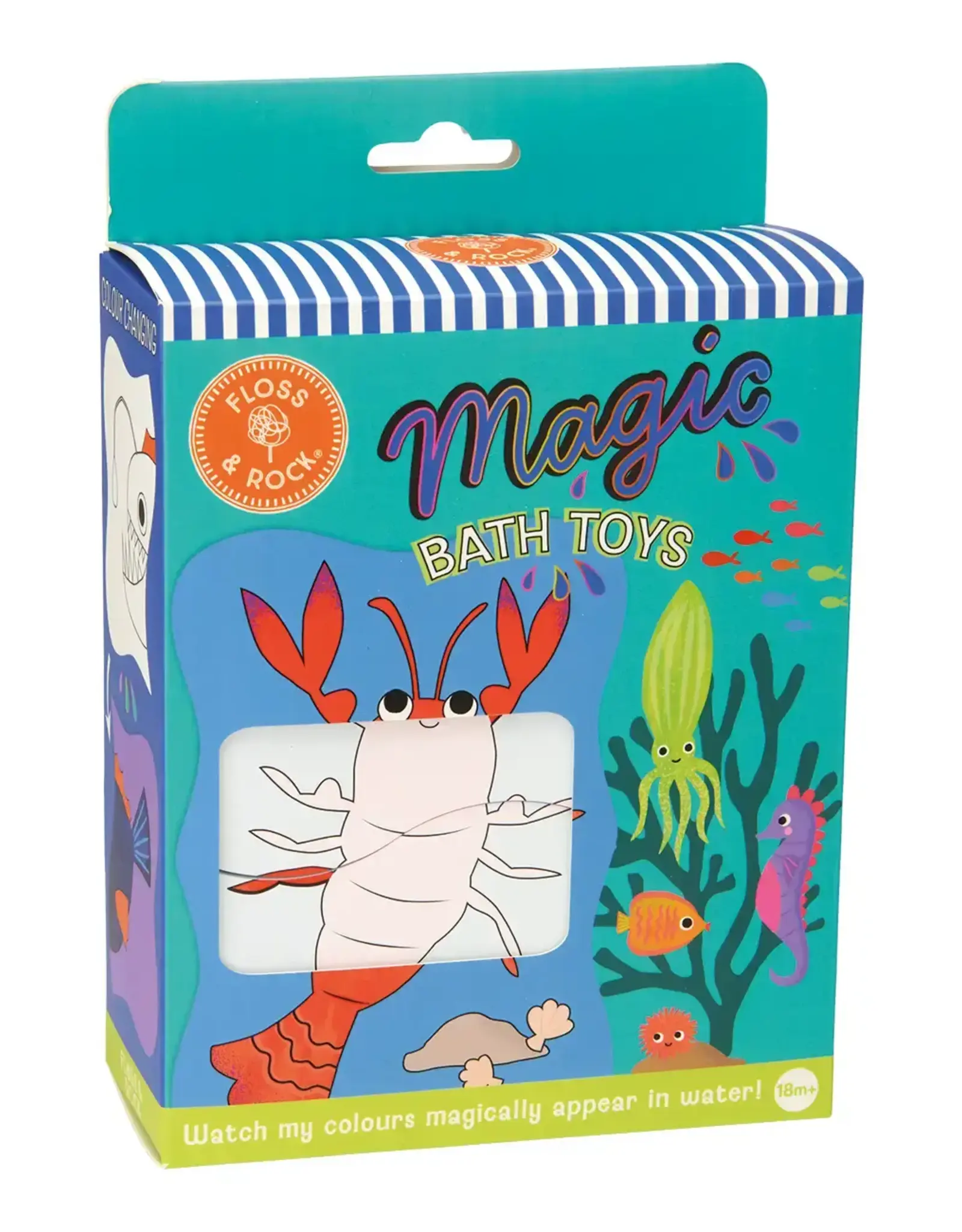 Floss & Rock Magic Water Bath Toy Ocean