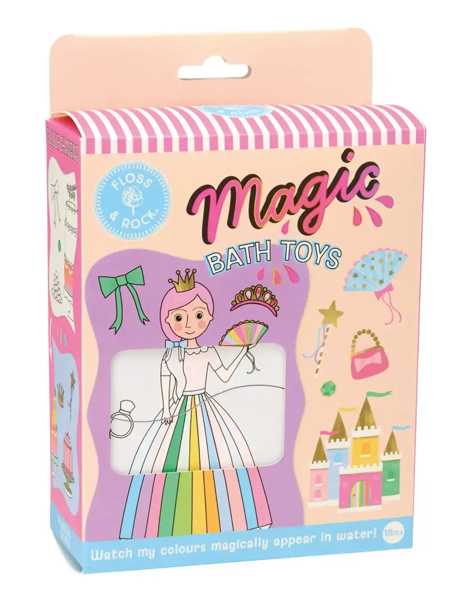 Floss & Rock Magic Water Bath Toy Princess