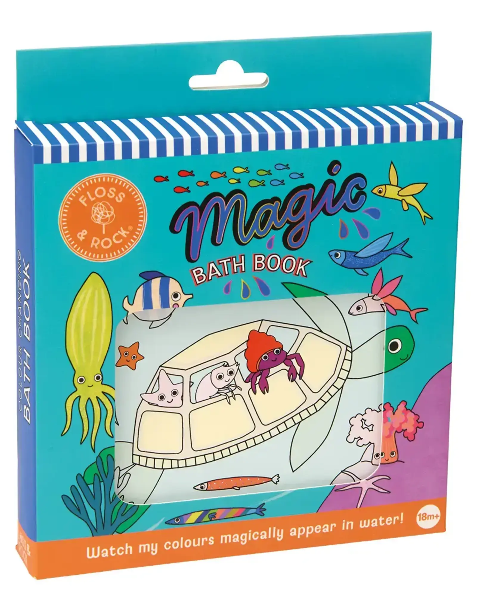 Floss & Rock Magic Water Bath Book Ocean