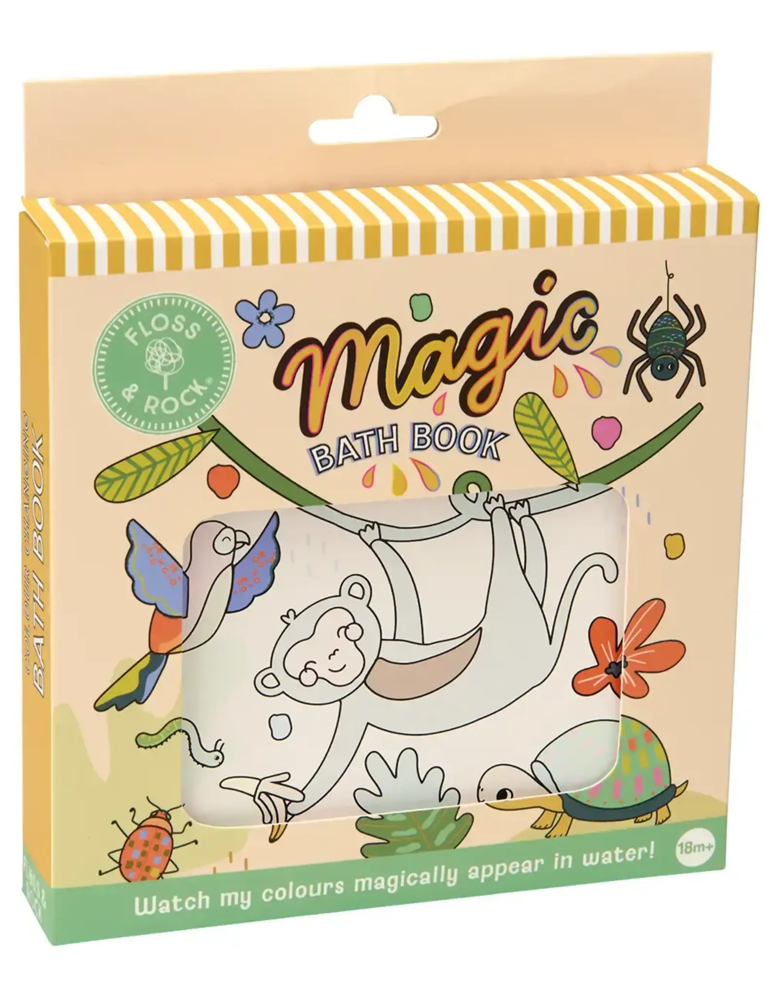 Floss & Rock Magic Water Bath Book Jungle