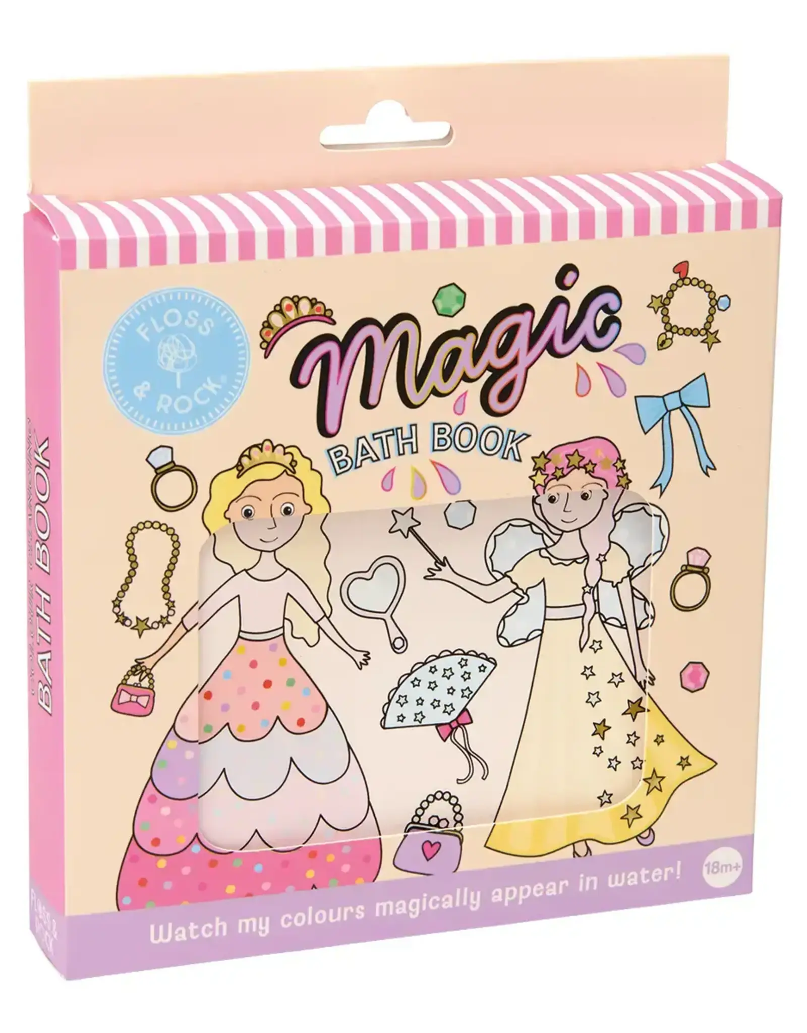 Floss & Rock Magic Water Bath Book Princess