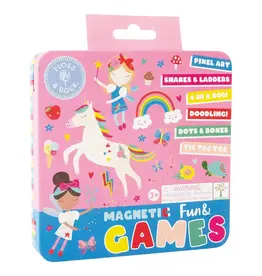 Floss & Rock Magnetic Fun Games Tin Rainbow Fairy