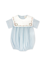 LullabySet Christian Bubble, Blessings Blue Batiste, Holly