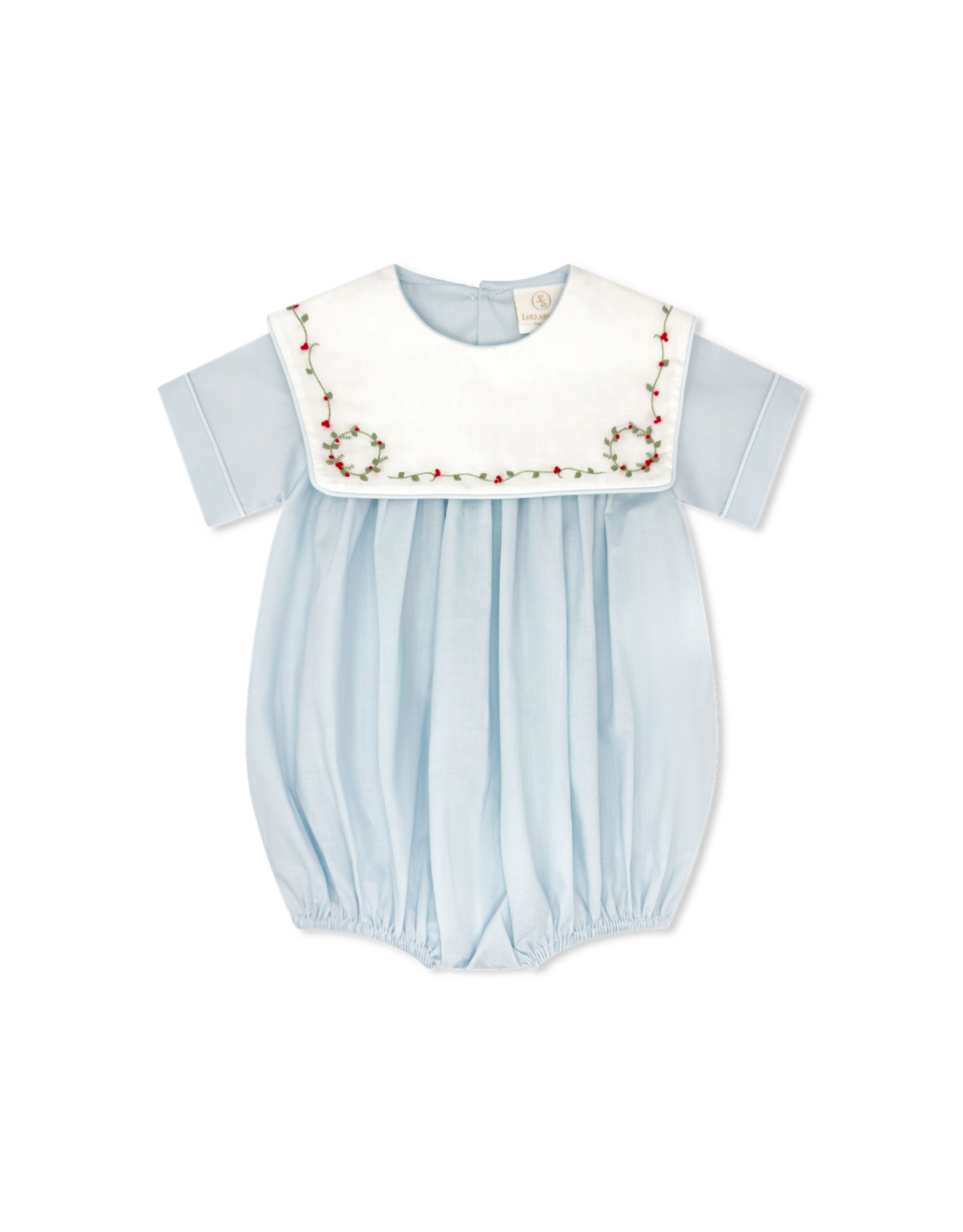 LullabySet Christian Bubble, Blessings Blue Batiste, Holly