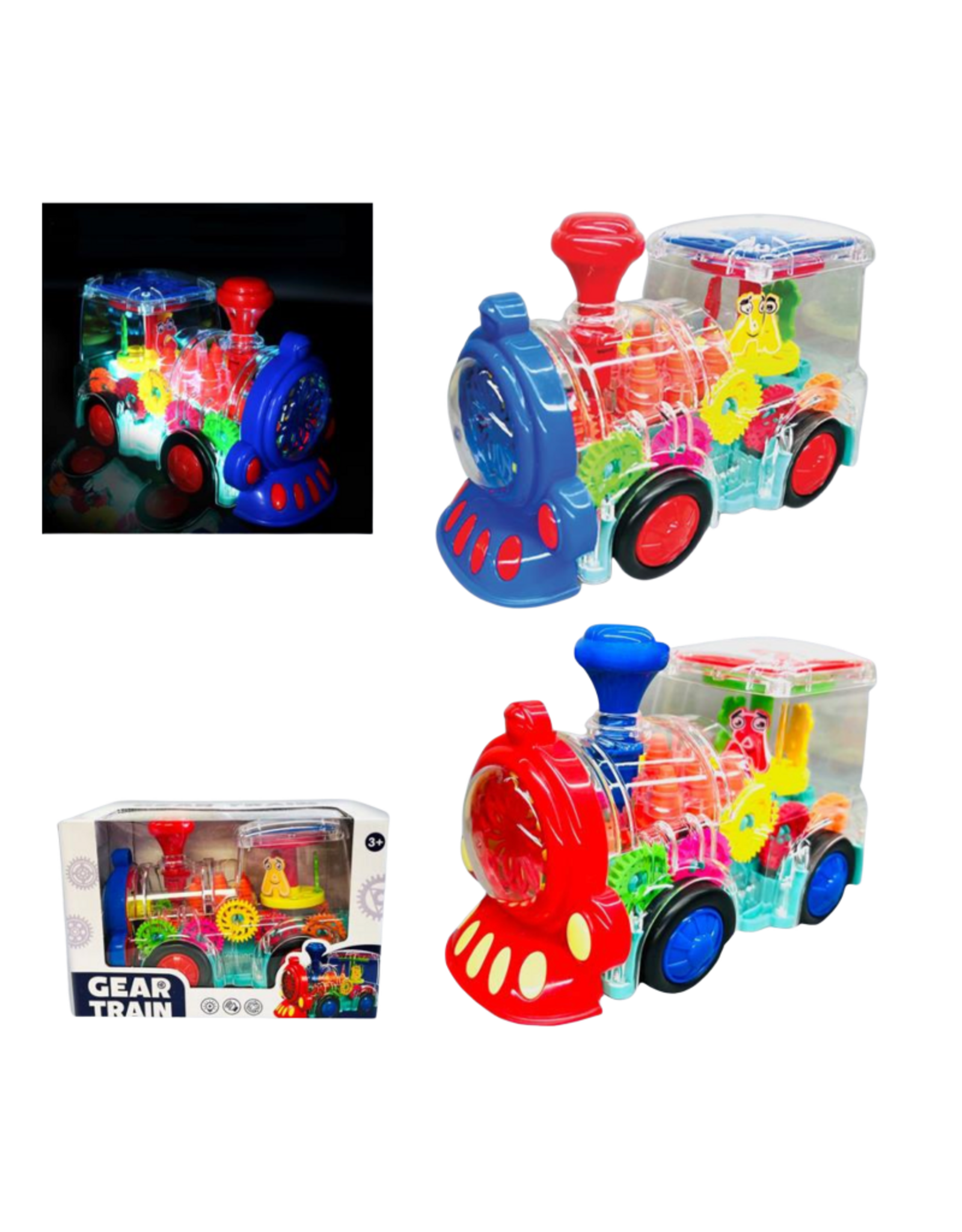 Jeannie's Enterprises Transparent Gear Train Locomotive