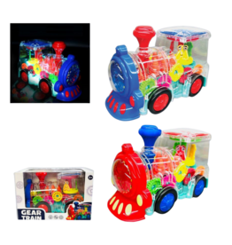 Jeannie's Enterprises Transparent Gear Train Locomotive