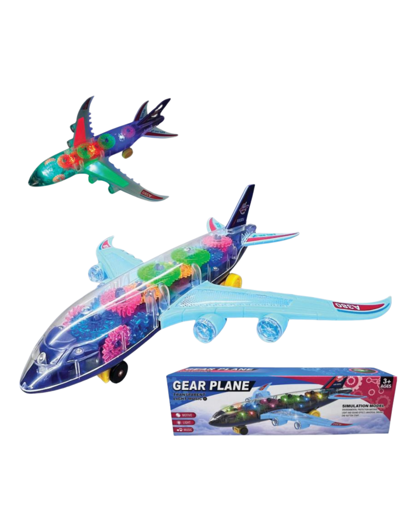 Jeannie's Enterprises Airplane Transparent Gear