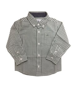 SouthBound LS Dress Shirt, Green Check