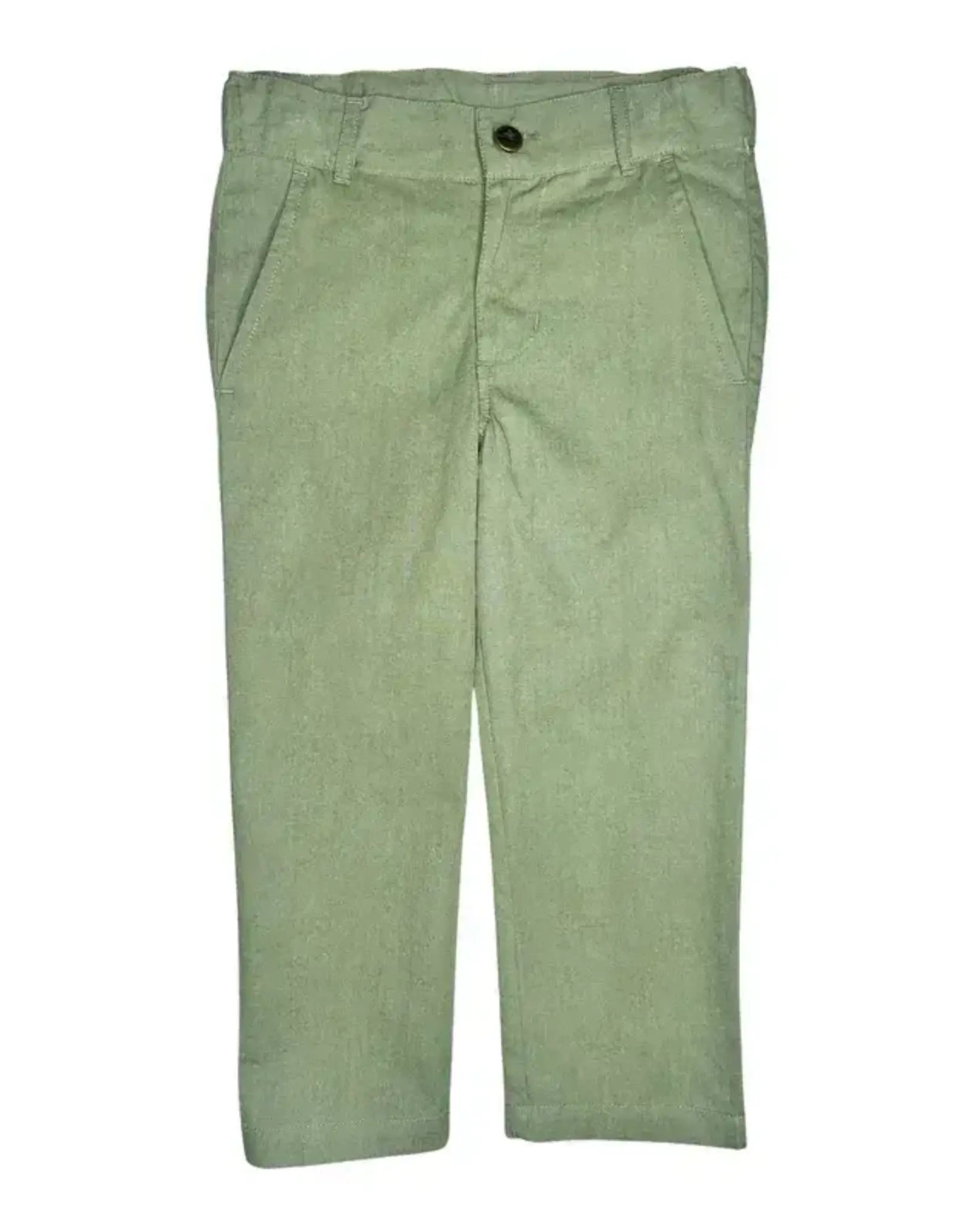 SouthBound Button Dress Pant, Olive Green