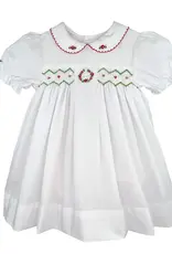 Petit Ami White Christmas Dress
