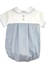 Petit Ami Blue Houndstooth Bubble, Airplanes
