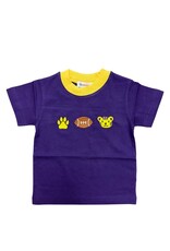 Luigi Purple Tshirt, Paw, Football, Tiger