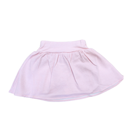 Luigi Light Pink Gingham Skort