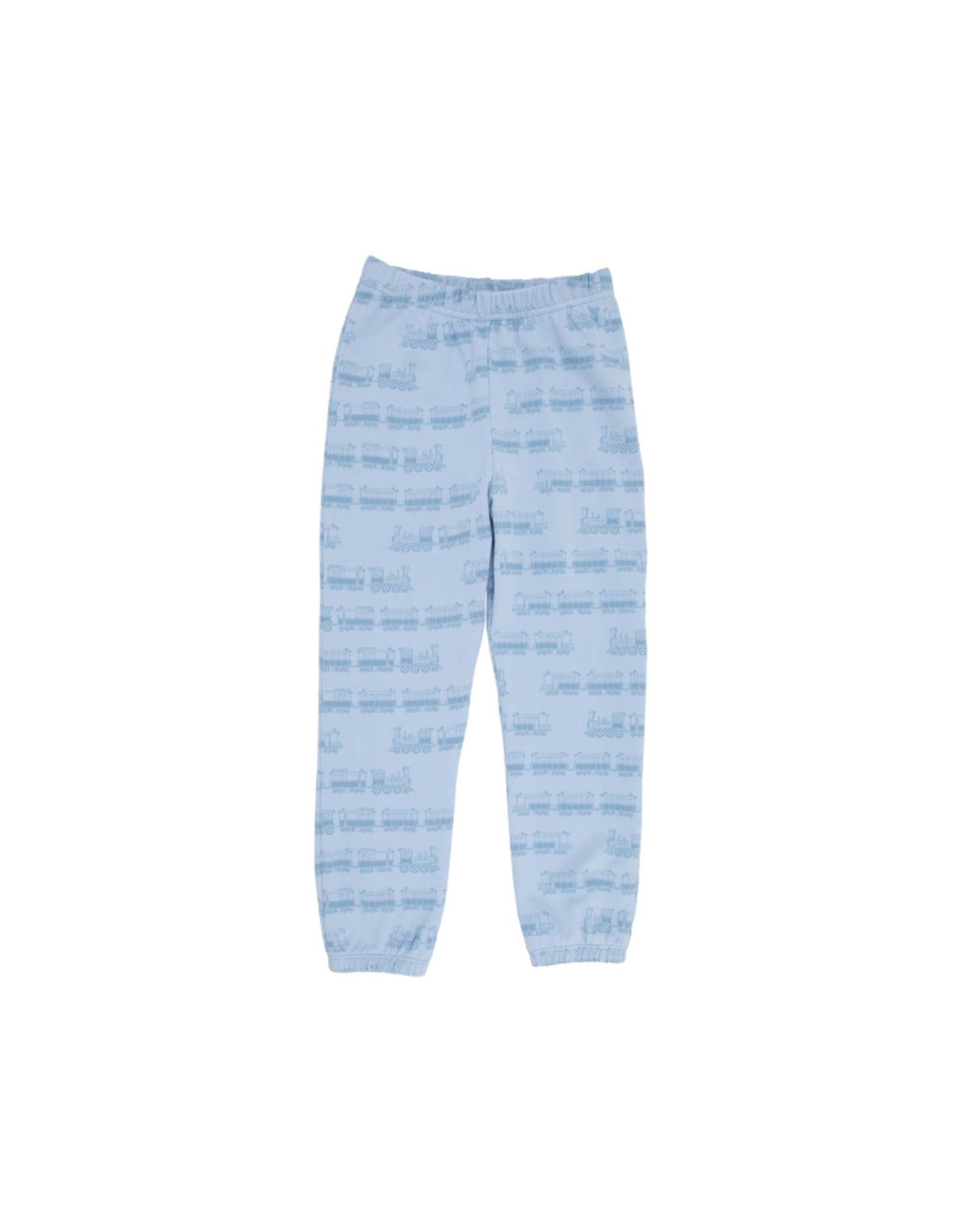 The Beaufort Bonnet Company Gates Sweeney Sweatpant, Blue Choo Choos