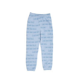 The Beaufort Bonnet Company Gates Sweeney Sweatpant, Blue Choo Choos