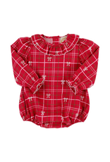 The Beaufort Bonnet Company LS Ramona Ruffle Bubble, Torrington Tartan