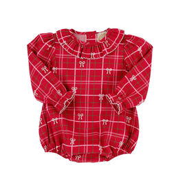 The Beaufort Bonnet Company LS Ramona Ruffle Bubble, Torrington Tartan