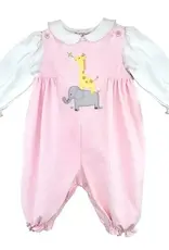 Petit Ami Pink Cord Longall, Animal