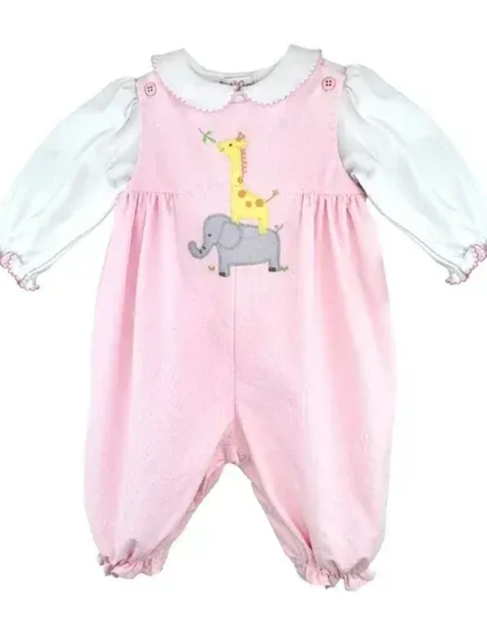 Petit Ami Pink Cord Longall, Animal
