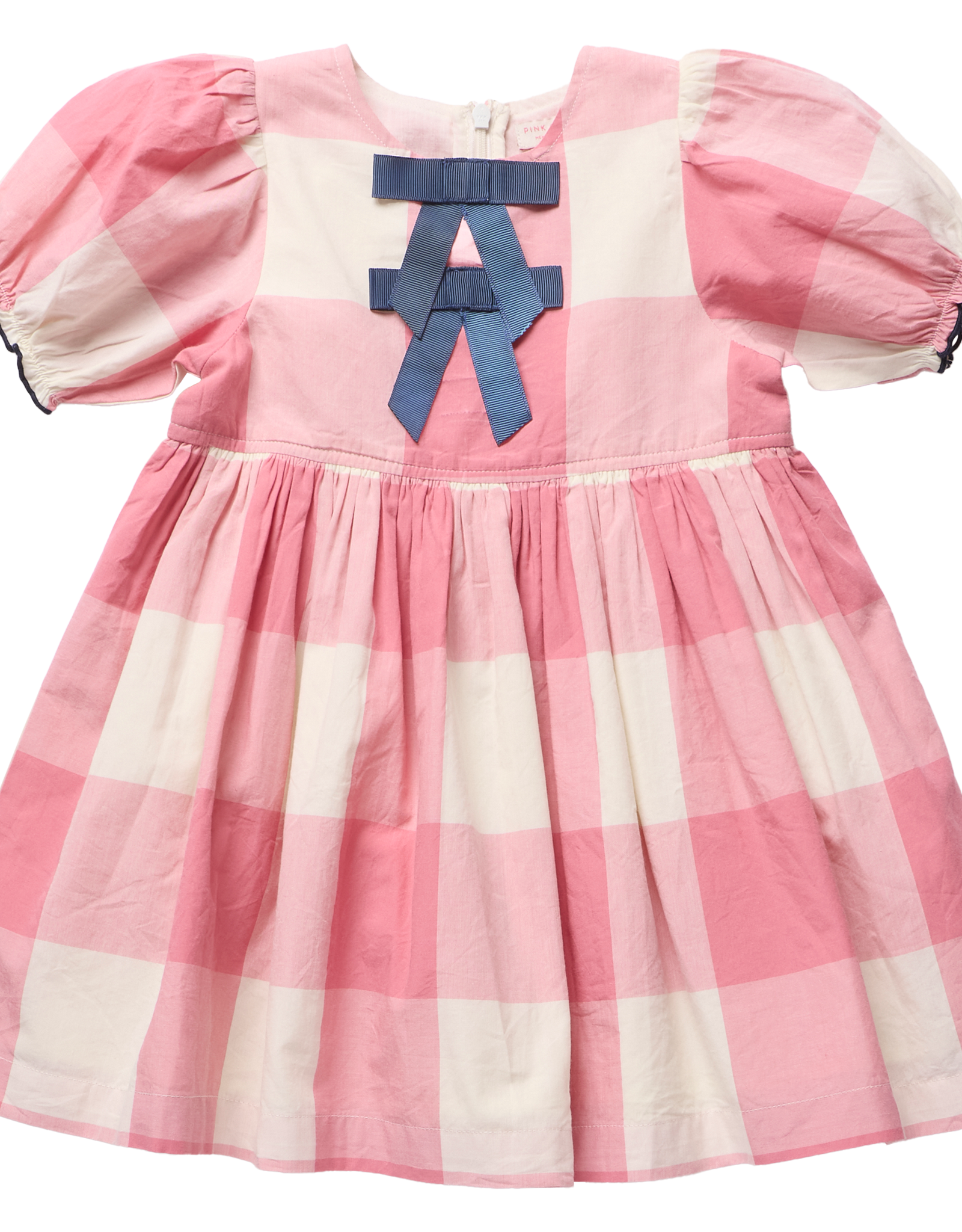Pink Chicken Hermione Dress - Pink Check