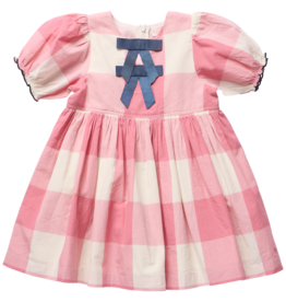 Pink Chicken Hermione Dress - Pink Check
