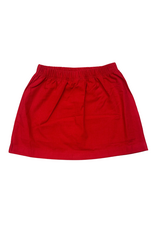 Luigi Deep Red Corduroy Skirt