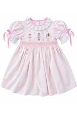 Percy & Tyne Clara Dress, Pink Bitty Dot Cord