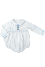 Percy & Tyne Duncan Nutcracker Bubble, Blue Bitty Dot Cord