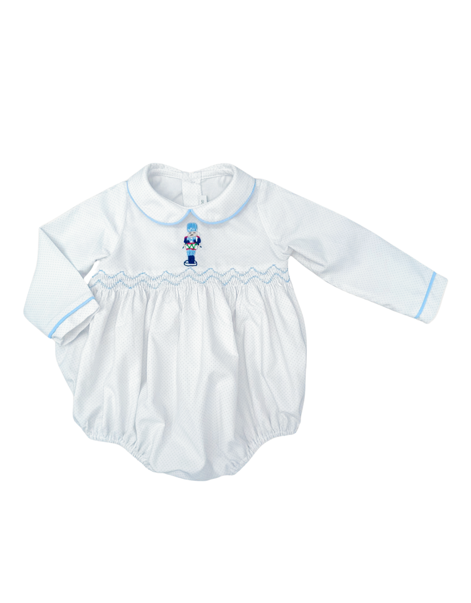 Percy & Tyne Duncan Nutcracker Bubble, Blue Bitty Dot Cord