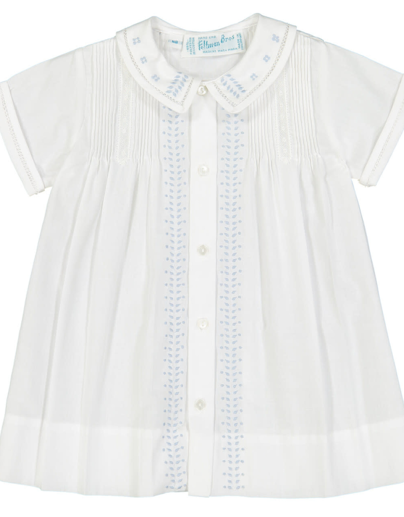Feltman Brothers Boys Leaf Daygown NB