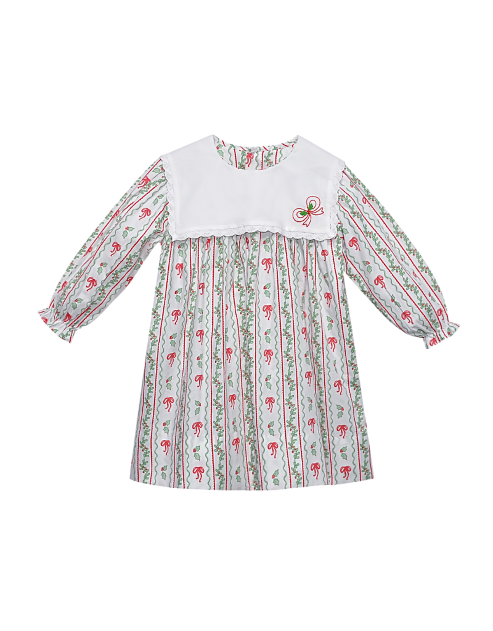 Remember Nguyen Reese Dress, Red Christmas Bow