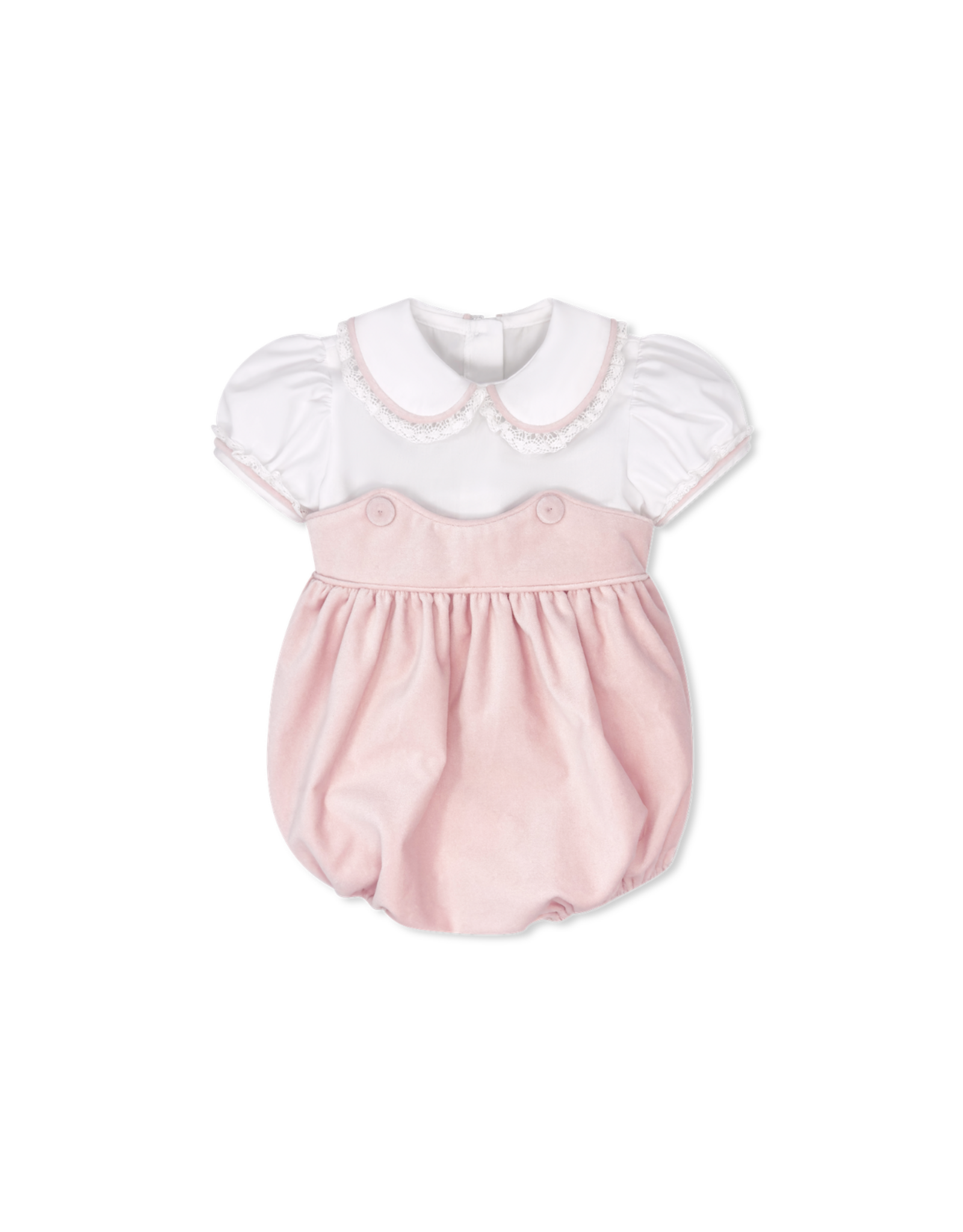 LullabySet Sunday Best Bubble, Petite Pink Velvet