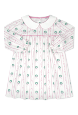 LullabySet Memory Making Dress LS, Boxwood and Bows