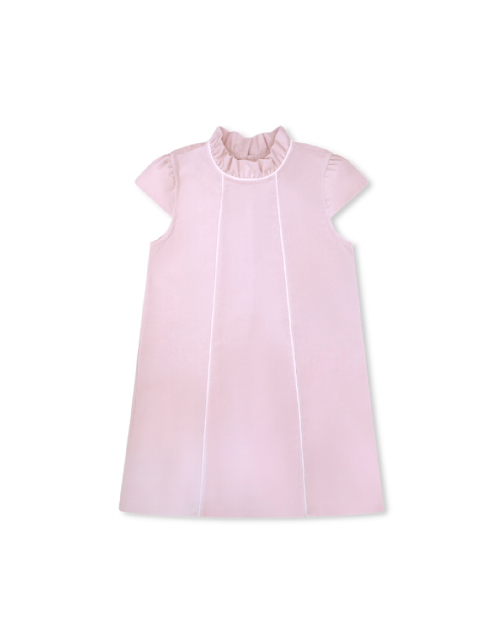 Set Proper Twiggy Dress, Petite Pink Velvet