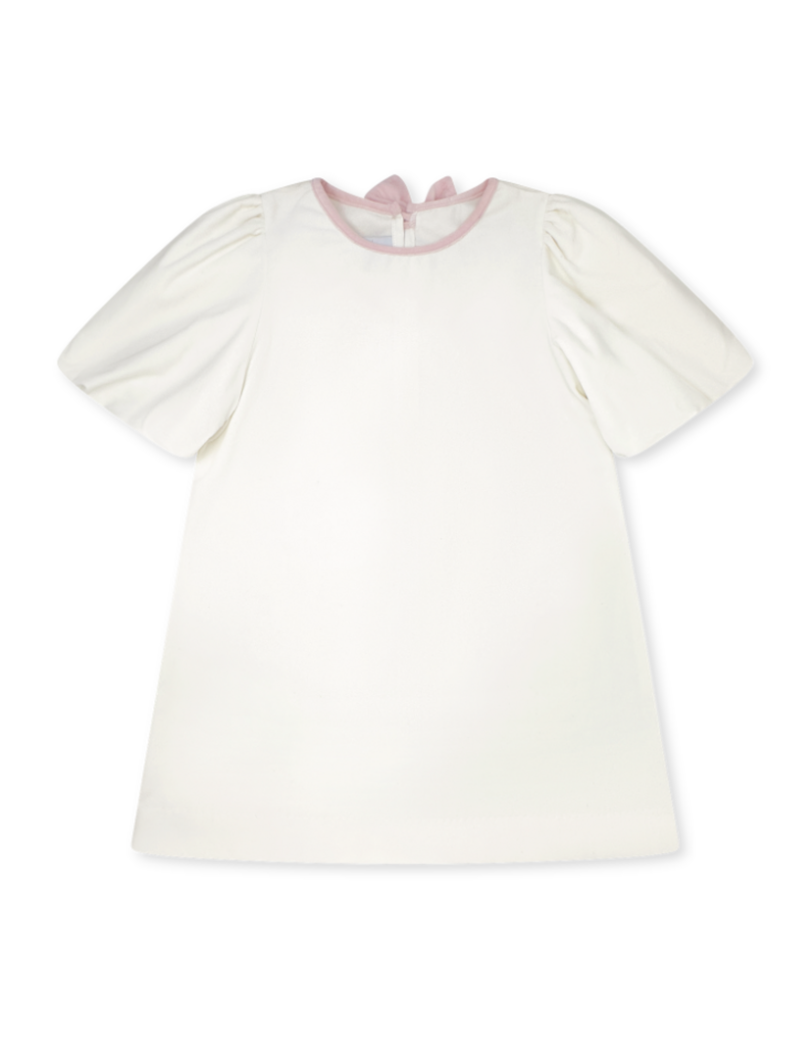 Set Proper Hallie Dress, Winter White Velvet