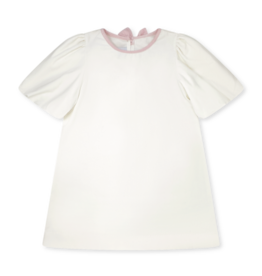 Set Proper Hallie Dress, Winter White Velvet