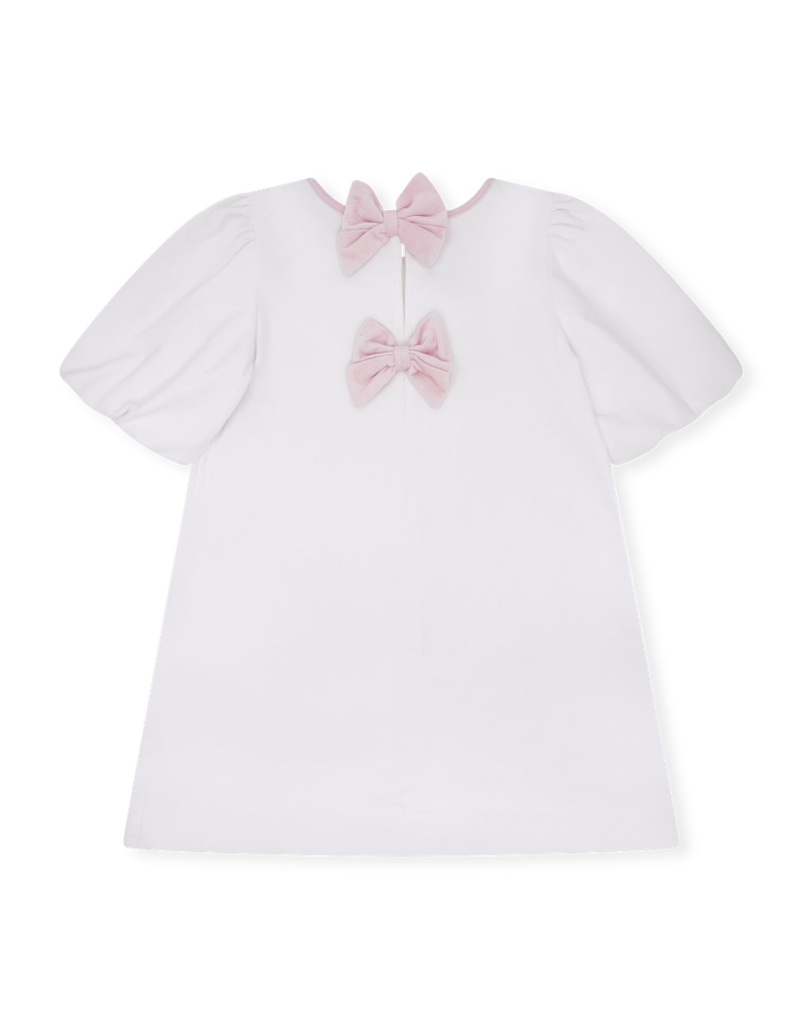 Set Proper Hallie Dress, Winter White Velvet