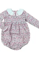 Love George Pink Floral Corduroy Bubble