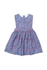 Love George Floral Corduroy Scallop Dress