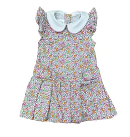Love George Fall Floral Tennis Dress Peter Pan Collar