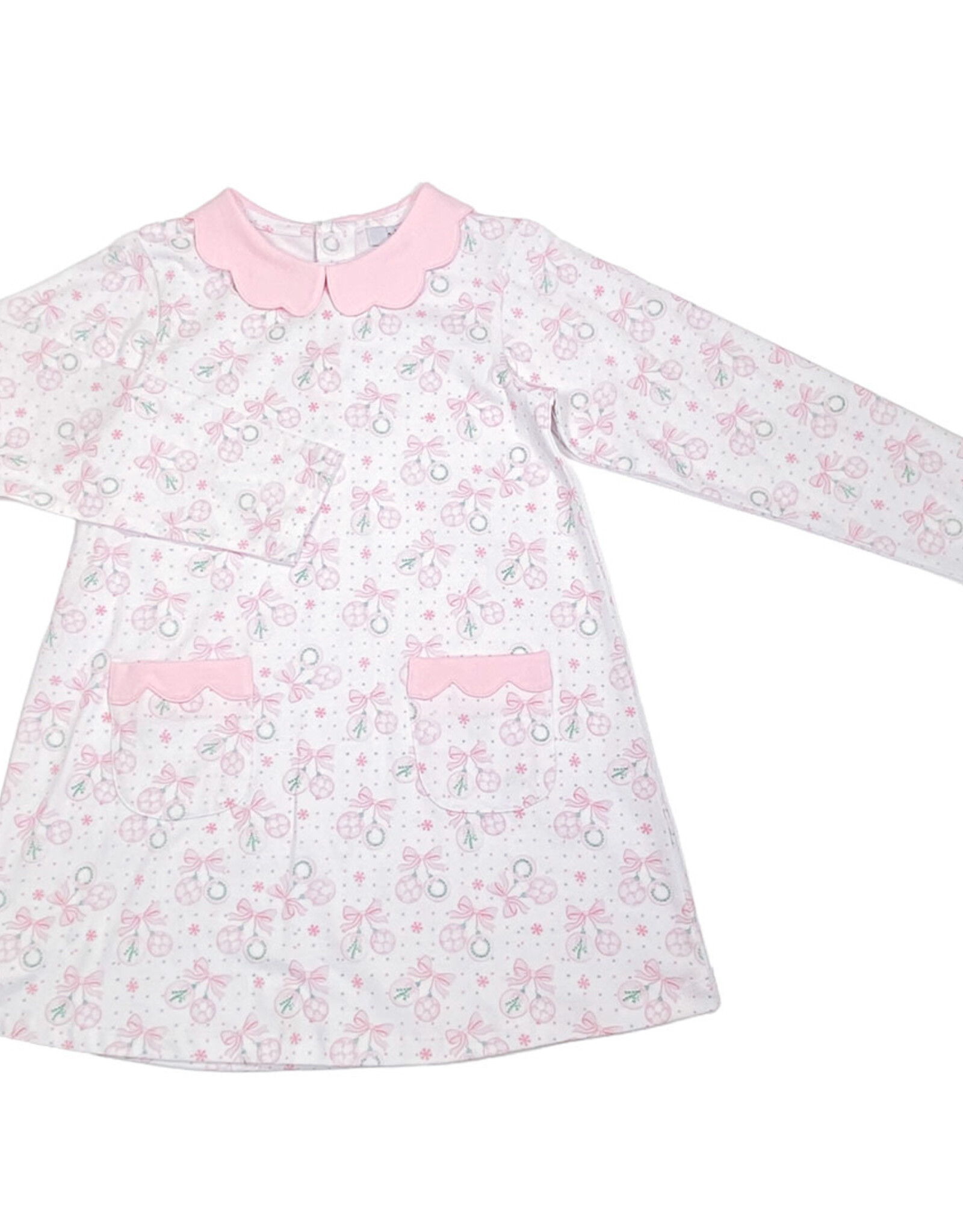 Ishtex Pink Ornaments Dress