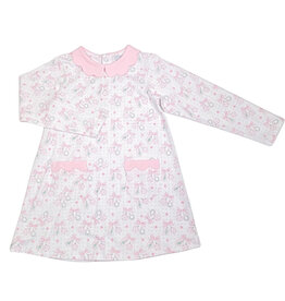 Ishtex Pink Ornaments Dress